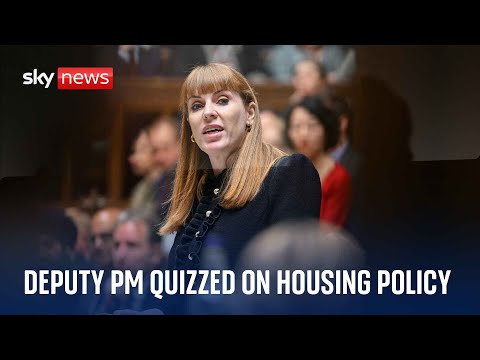 Live: UK Deputy PM Angela Rayner quizzed by MPs on housing policy