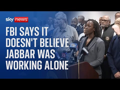 Police news conference after FBI name suspect in New Orleans attack