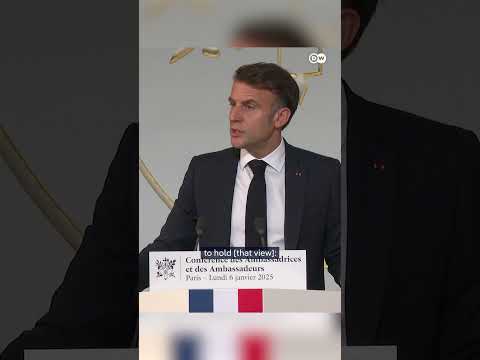 Macron: African leaders forgot to ‘thank’ France for help fighting insurgents | DW News