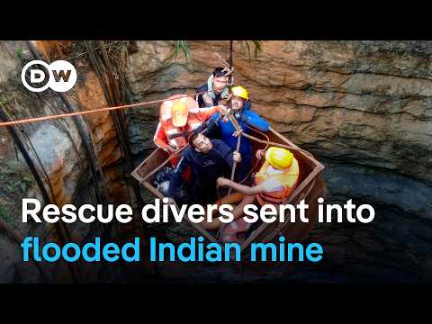 Three feared dead as rescuers rush to save trapped miners in India’s Assam | DW News