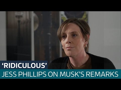 Jess Phillips: Musk’s criticism of me is ‘ridiculous’ but it is turning my world ‘upside down’