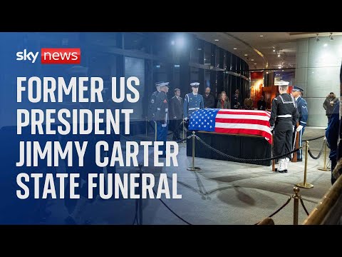 Former US President Jimmy Carter’s state funeral in Washington