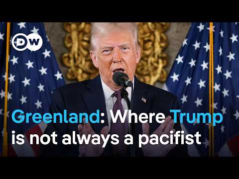 Trump considering using military force to take Greenland | DW News