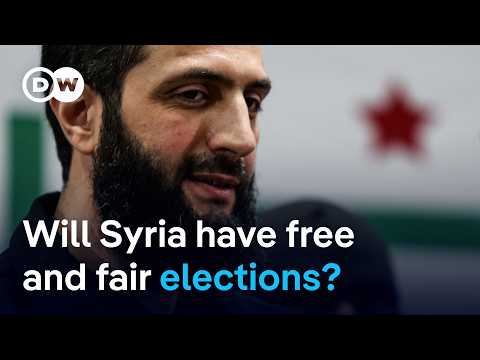 Syria: Why could organizing elections take ‘as long as four years’? | DW News