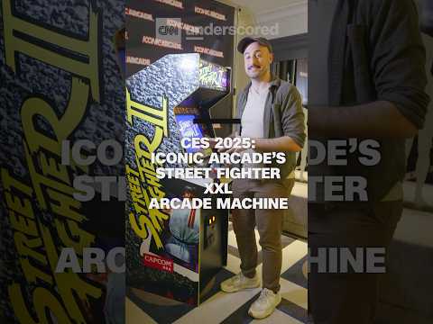CES 2025: Iconic Arcade’s Street Fighter XXL cabinet