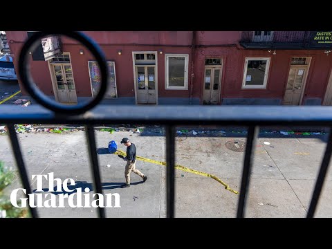 ‘Bodies up and down the street’: New Orleans witnesses describe scene of truck attack