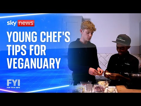 FYI: Young chef’s tips for Veganuary