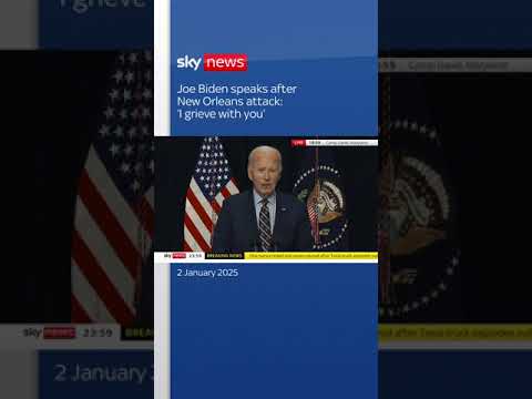 Joe Biden discusses New Orleans attack: ‘I grieve with you’