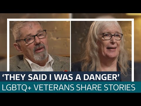 LGBTQ+ veterans share their stories 25 years after ‘gay ban’ lifted | ITV News