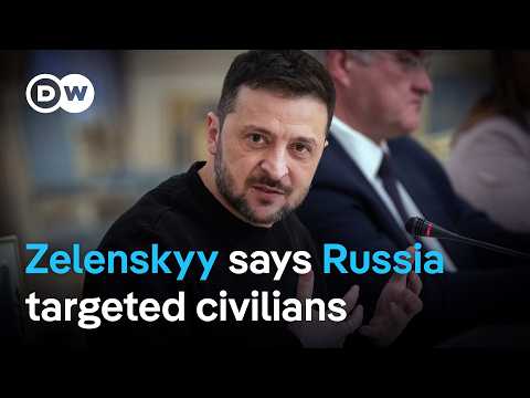 13 killed and many more injured by Russian missiles in Zaporizhzhia | DW News
