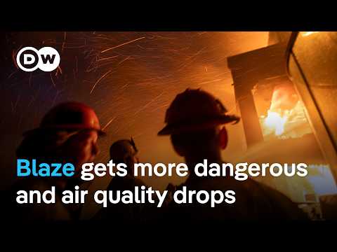 California’s fires rage, claiming lives & buildings | Analysis + videos of fleeing | DW News