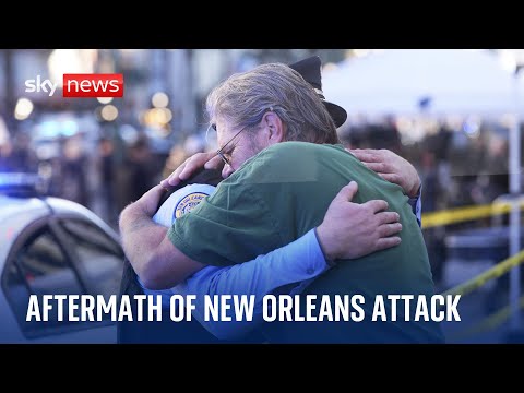 New Orleans: City grieving following ‘evil’ attack that killed at least 15 people