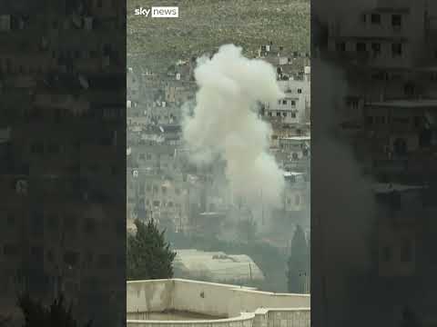 Explosions rock West Bank refugee camp
