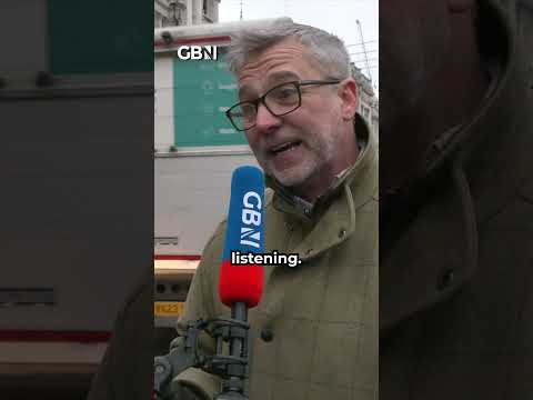 ‘They’re not listening’ | Emily speaks with farmer Clive Bailye as farmers gather to protest #Gbnews