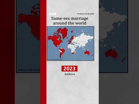 What does marriage equality look like around the world? #LGBTQ #BBCNews