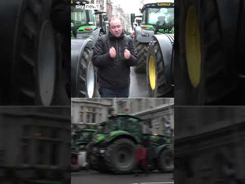 Farmers continue tax protest