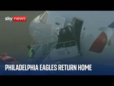 Super Bowl Champions Philadelphia Eagles return home