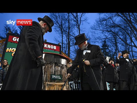 Punxsutawney Phil makes 2025 Groundhog Day prediction