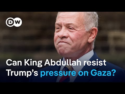 Jordan’s King Abdullah and Trump set for tense meeting on Gaza’s future | DW News
