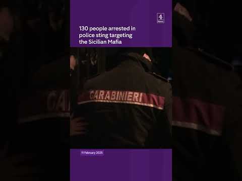 130 arrested in Sicilian Mafia police sting