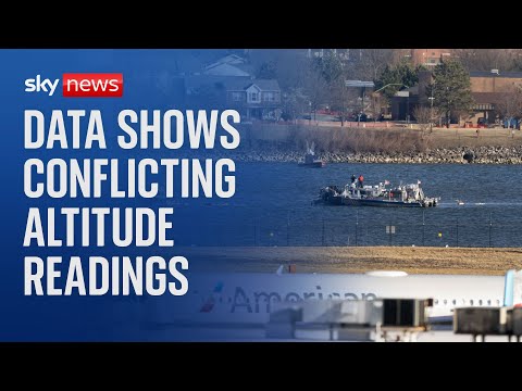 Washington DC crash: Data from plane’s black boxes gives conflicting information on altitudes