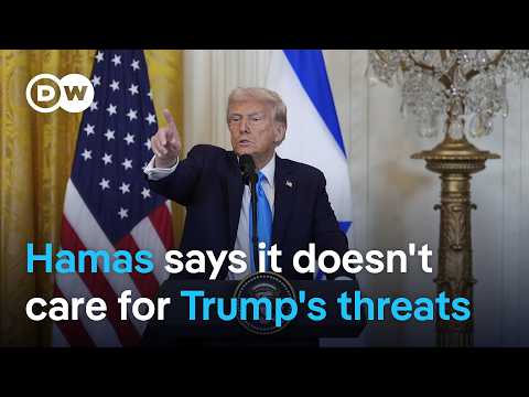Hamas leader dismisses Trump’s threat on what happens if hostages not freed soon | DW News