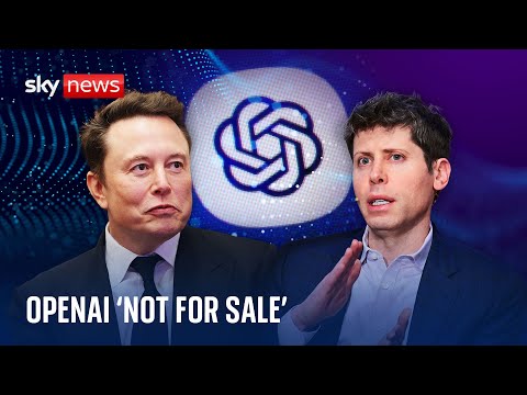 OpenAI co-founder tells Sky News his platform is ‘not for sale’
