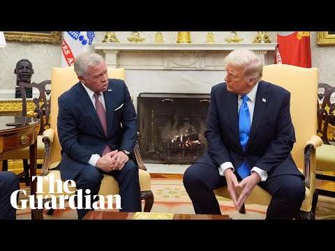 Trump puts Jordan’s king on the spot about plan to take in displaced Palestinians
