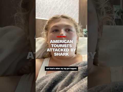 American tourists attacked by shark