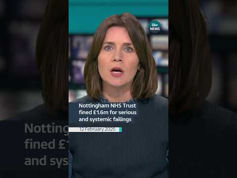 An NHS trust has been fined £1.6m for failing to provide safe care to babies who died #itvnews