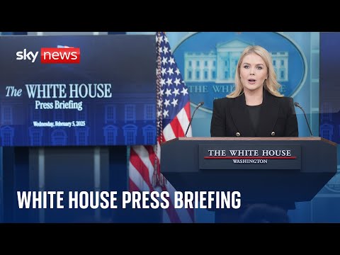 Live | White House Press Briefing as Trump holds phone call with Putin