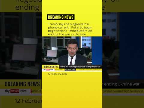 Trump invites Putin to US after 90-minute call about ‘ending Ukraine war’