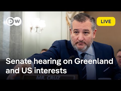 Live: US Senate hearing on Greenland’s geostrategic importance to the US | DW News