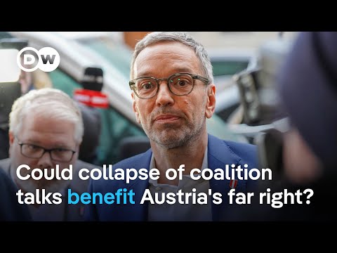Coalition talks led by Austria’s far-right Freedom Party break down | DW News