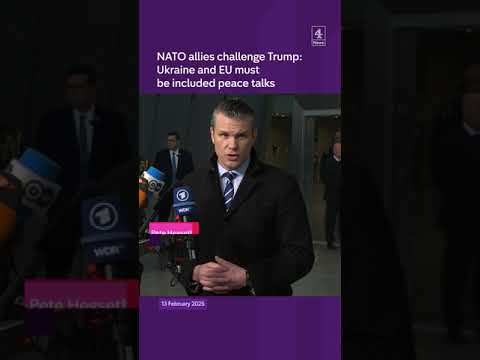 NATO allies challenge Trump’s Ukraine plans