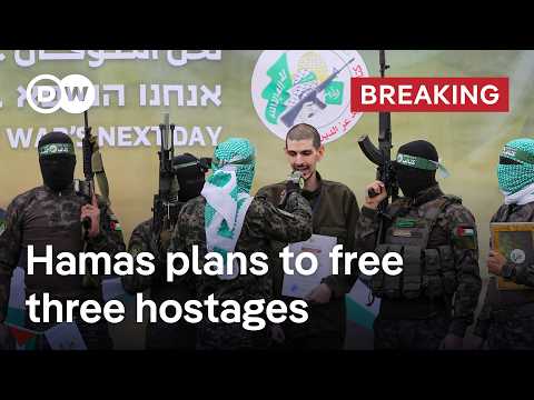 Hamas says will free Israeli hostages as planned | DW News