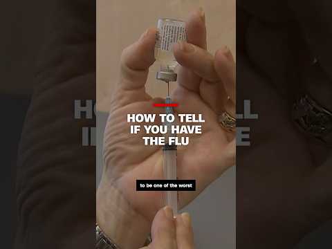 How to tell if you have the flu