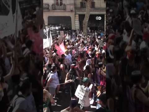 Argentines protest President Milei’s diatribe against ‘wokeism’ | DW News