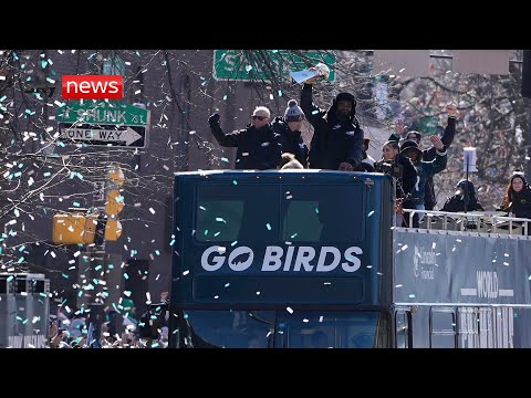 Philadelphia Eagles Super Bowl victory parade live