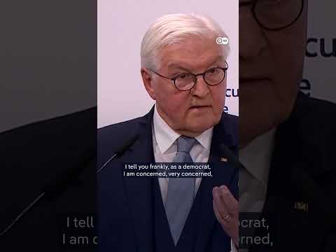 Germany’s President Steinmeier on the new US administration’s world view | DW News