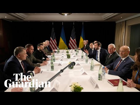 JD Vance and Volodymyr Zelenskyy have ‘good conversation’ about Ukraine war