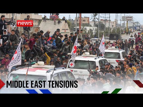 Three Israeli hostages due to be released by Hamas