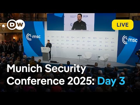 Live: Munich Security Conference 2025 – Day 3 | DW News