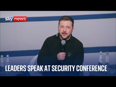 Leaders including David Lammy speak live at the Munich Security Conference