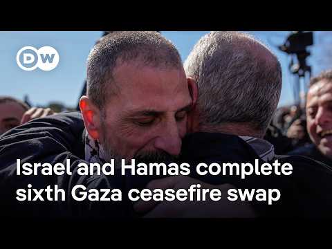 Israel begins releasing 369 imprisoned Palestinians after Hamas frees 3 Israeli hostages | DW News