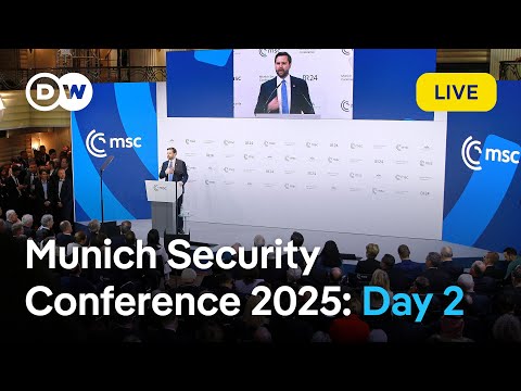 Munich Security Conference 2025 Day 2, with Olaf Scholz, Volodymyr Zelenskyy | DW News