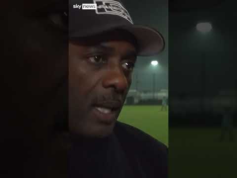 ‘Listen to a young person once,’ urges Idris Elba