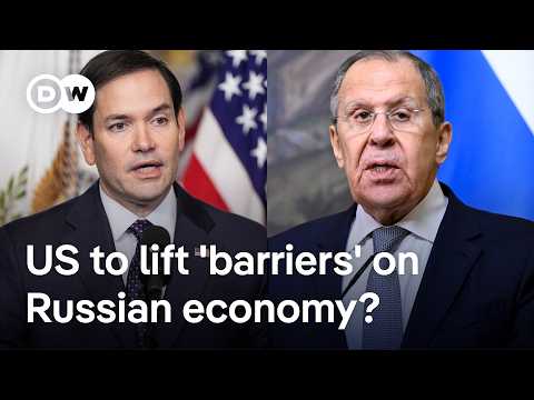 Why Rubio and Lavrov’s phone call on undoing US sanctions on Russia has Europe scrambling | DW News