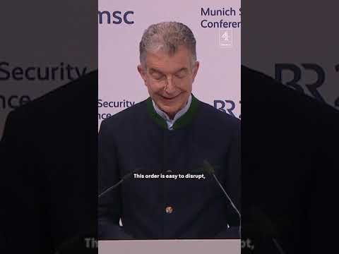 Munich Summit Chairman tears up during emotional closing speech