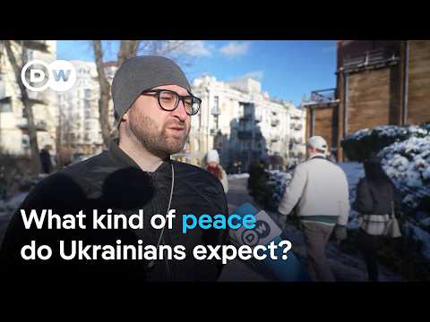 How have Ukrainians reacted to US-Russia peace negotiations? | DW News